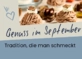 September ist, wenn der Herbst langsam einzieht